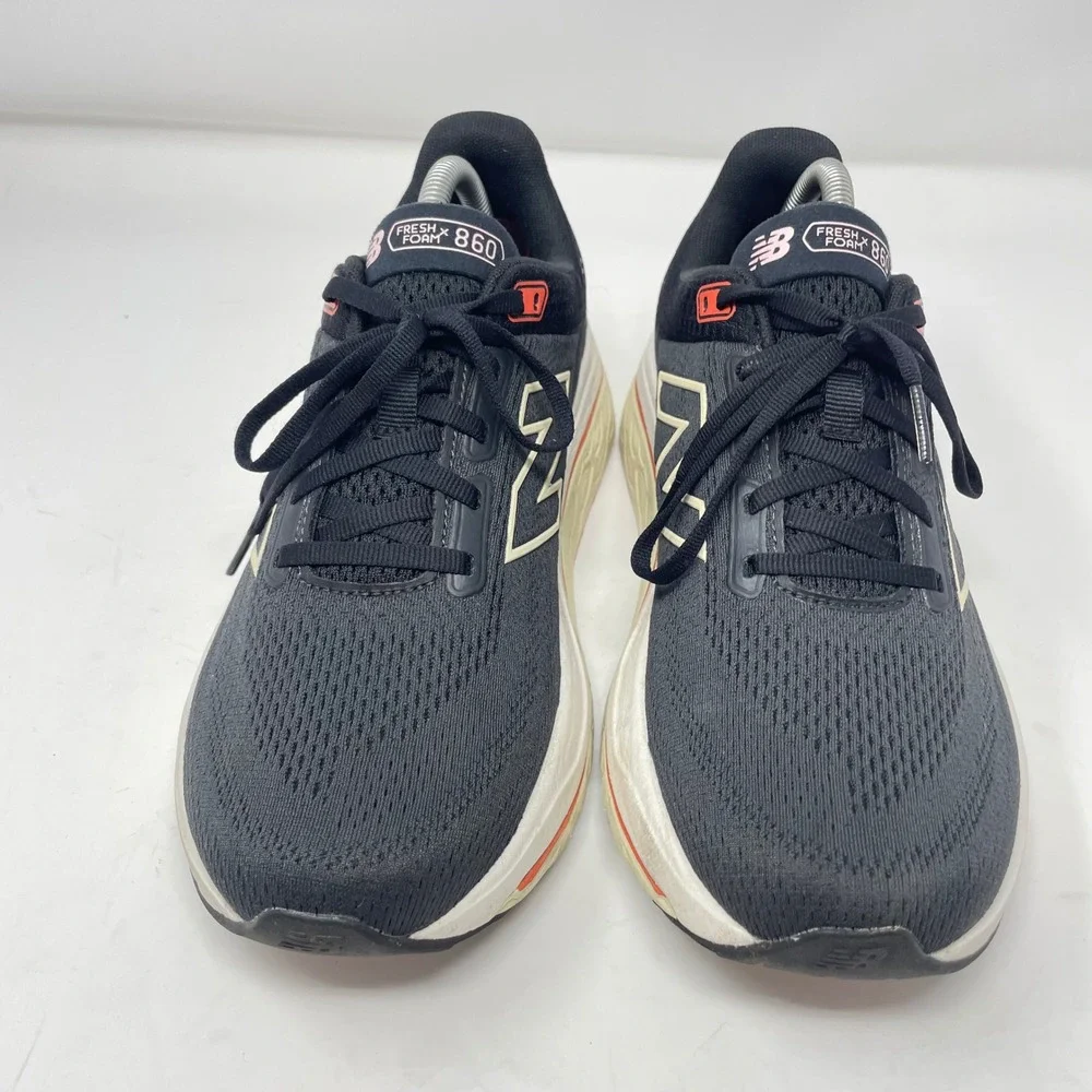 New Balance Fresh Foam X 860v14 Black Phantom Running Shoes W860N14 Women 9.5 2E
